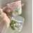 Tulip girl's heart hand-painted tulip rose three-dimensional floating flower feeling best friend mug ceramic
